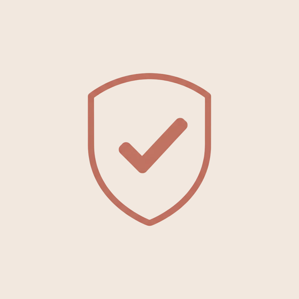 Ícone de escudo com checkmark